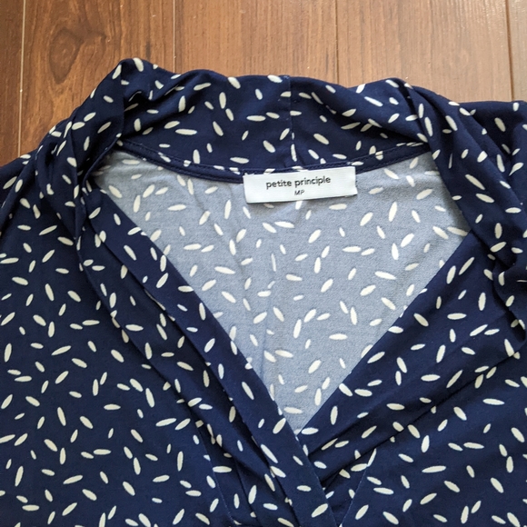 Petite Principle Business Casual Top MP - Picture 3 of 5